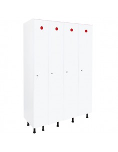 taquillas PVC 4 Puertas 4...