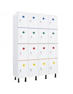 taquillas PVC 16 puertas 4...