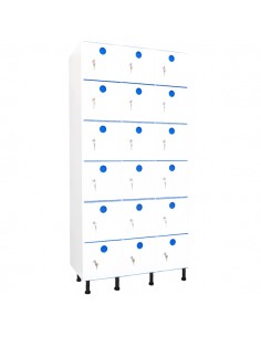 taquillas PVC 18 puertas 3...