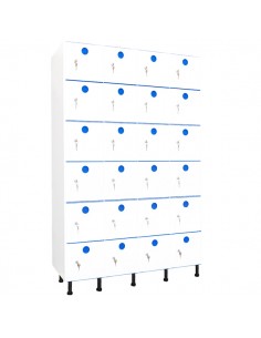taquillas PVC 24 puertas 4...