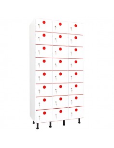 taquillas PVC 24 puertas 3...