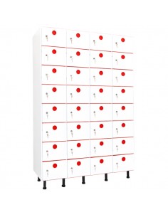 taquillas PVC 32 puertas 4...